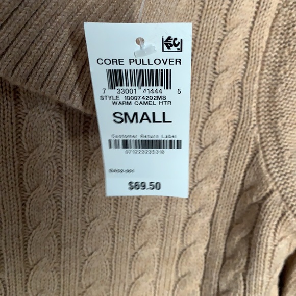 NWT! Charter Club Camel Roll Neck Sweater - Picture 2 of 6